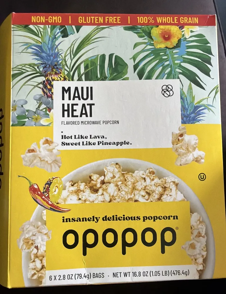Maui Heat Flavored Microwave Popcorn