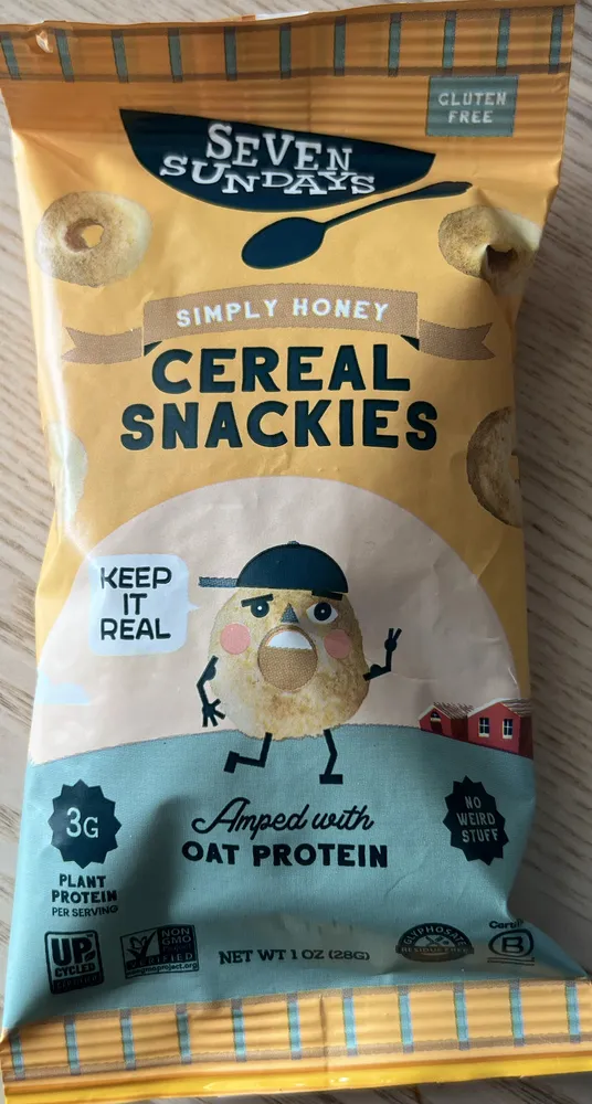 Simply Honey Cereal Snackies