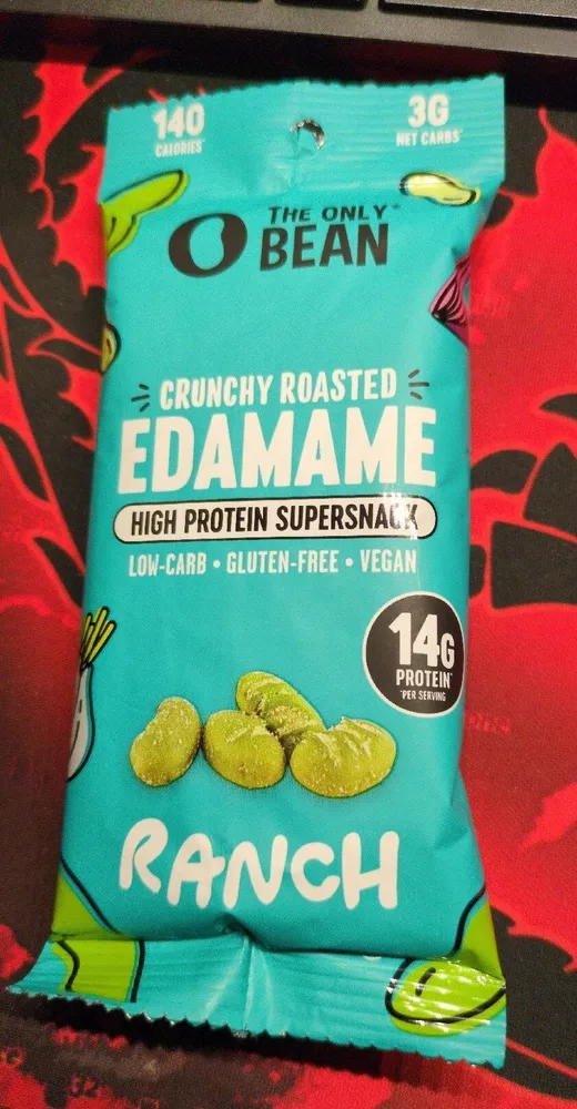 Crunchy Roasted Edamame Beans