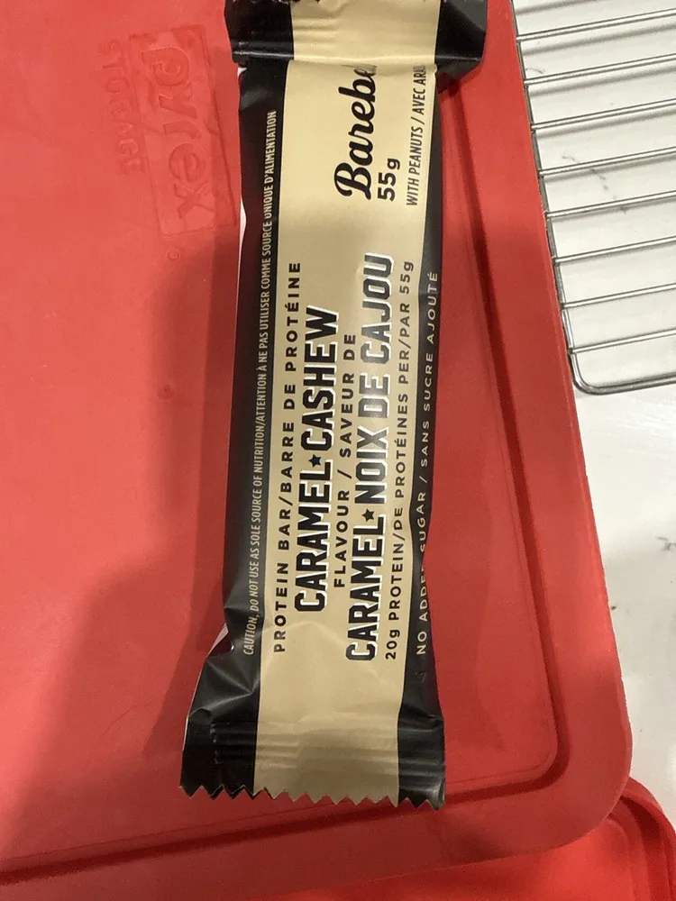 Protein Bar / Barre de Protéine Caramel + Cashew