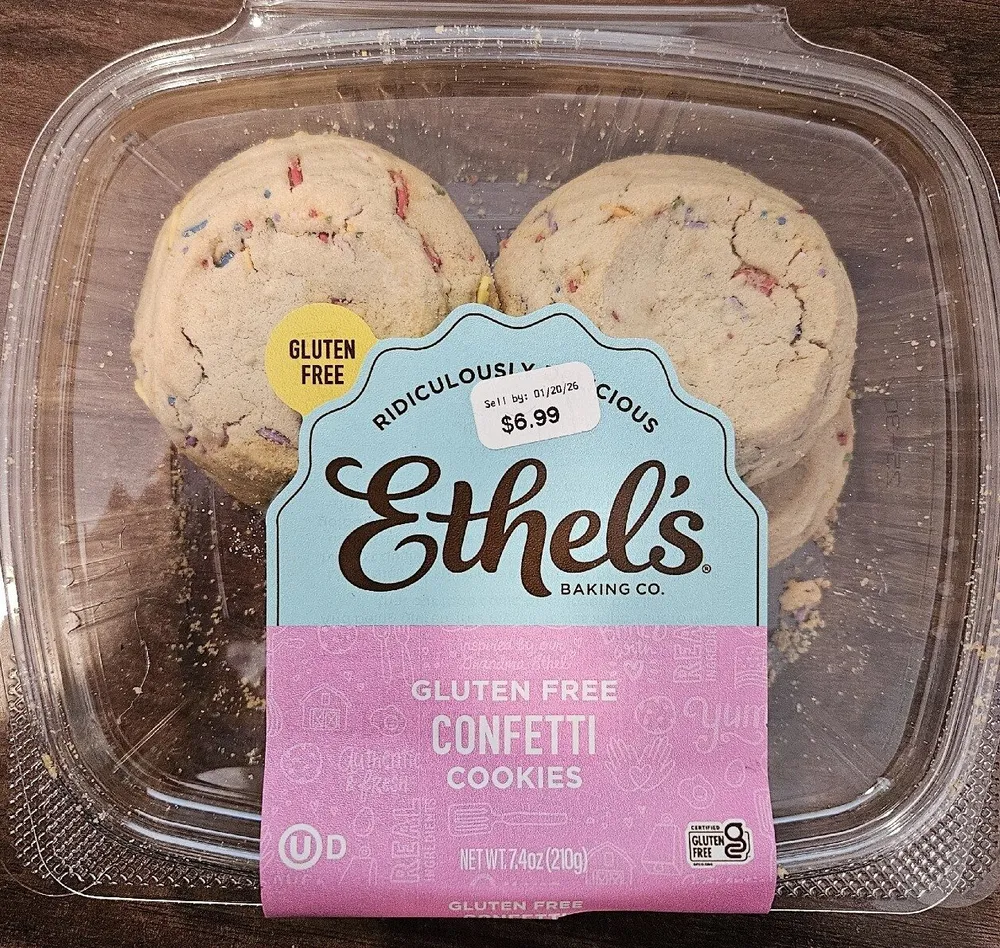Gluten-Free Confetti Cookies