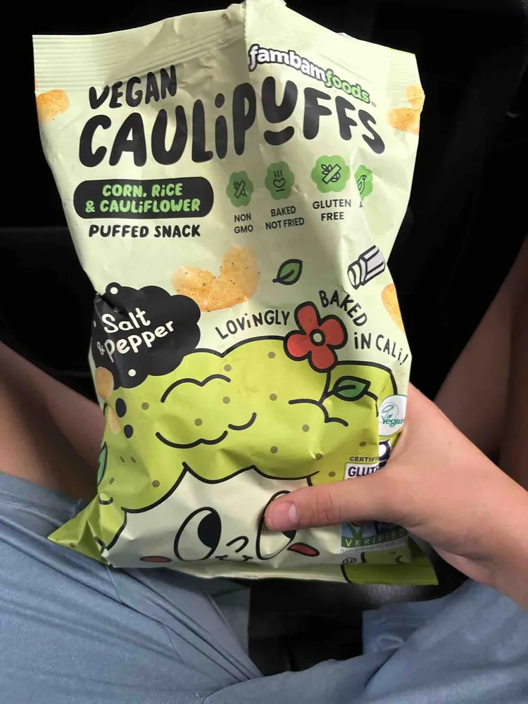 Salt Pepper Puffed Snack