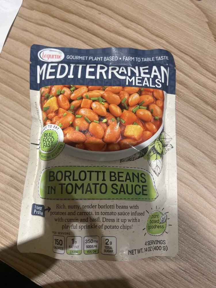 Borlotti Beans In Tomato Sauce