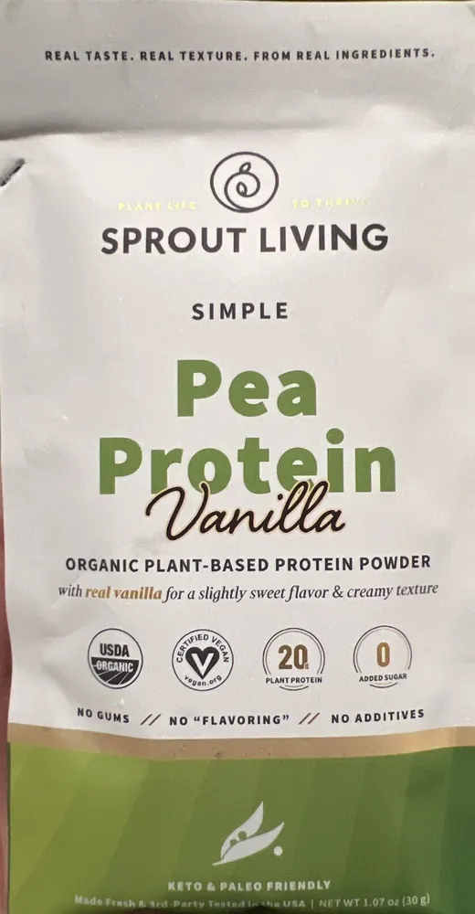 Simple Pea Protein, Vanilla