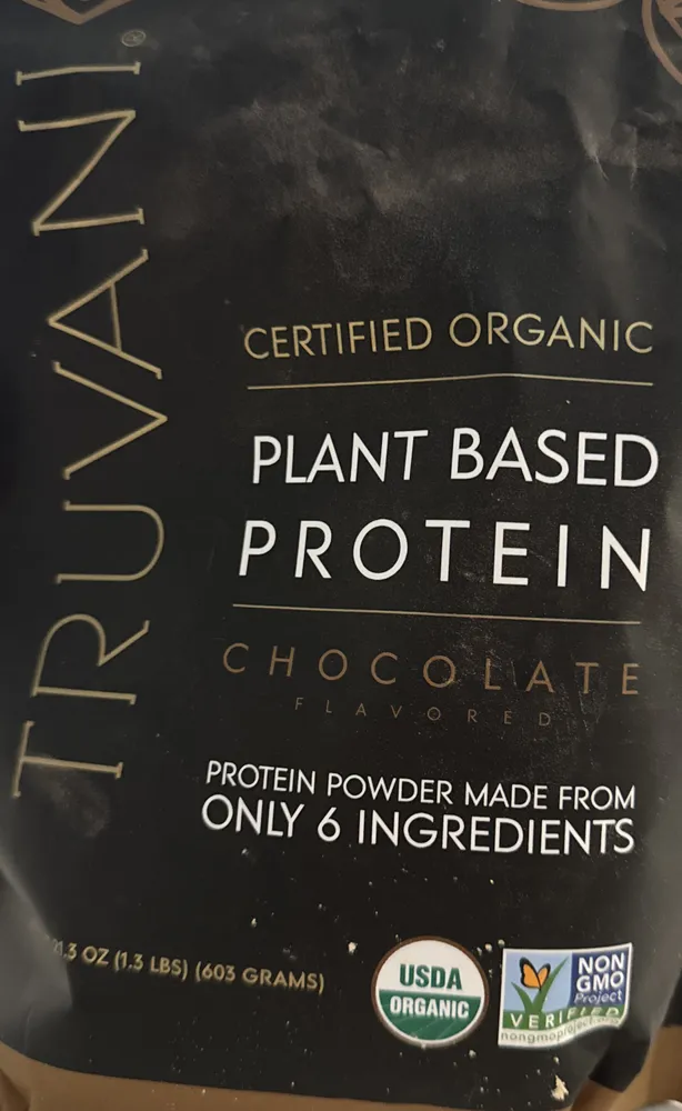 PLANT BASED PROTEIN CHOCOLATE FLAVORED