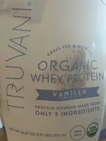 Organic Whey Protein Vanilla Flavored
