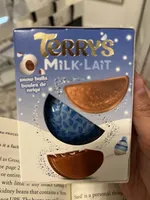 Milk Chocolate With Snow Balls
