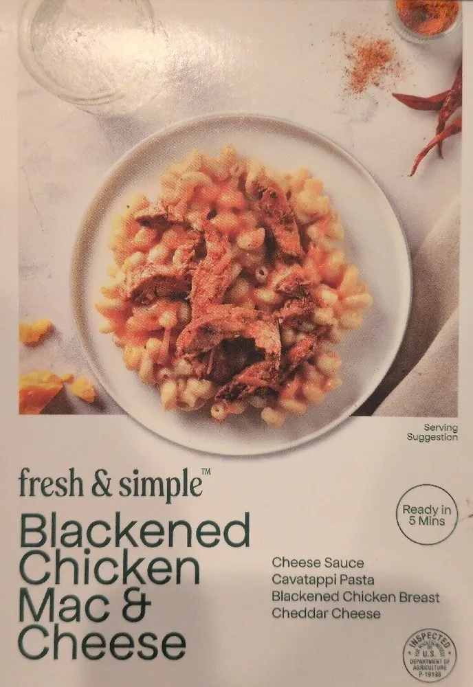 Blackened Chicken Mac & Cheese