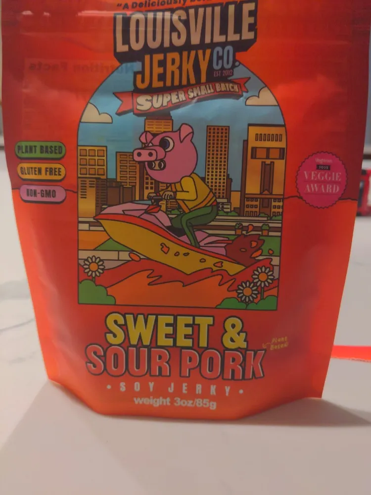 Sweet & Sour Pork Jerky (soy)