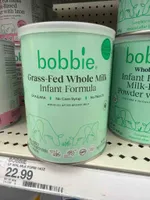Grass-fed Whole Milk Infant Formula