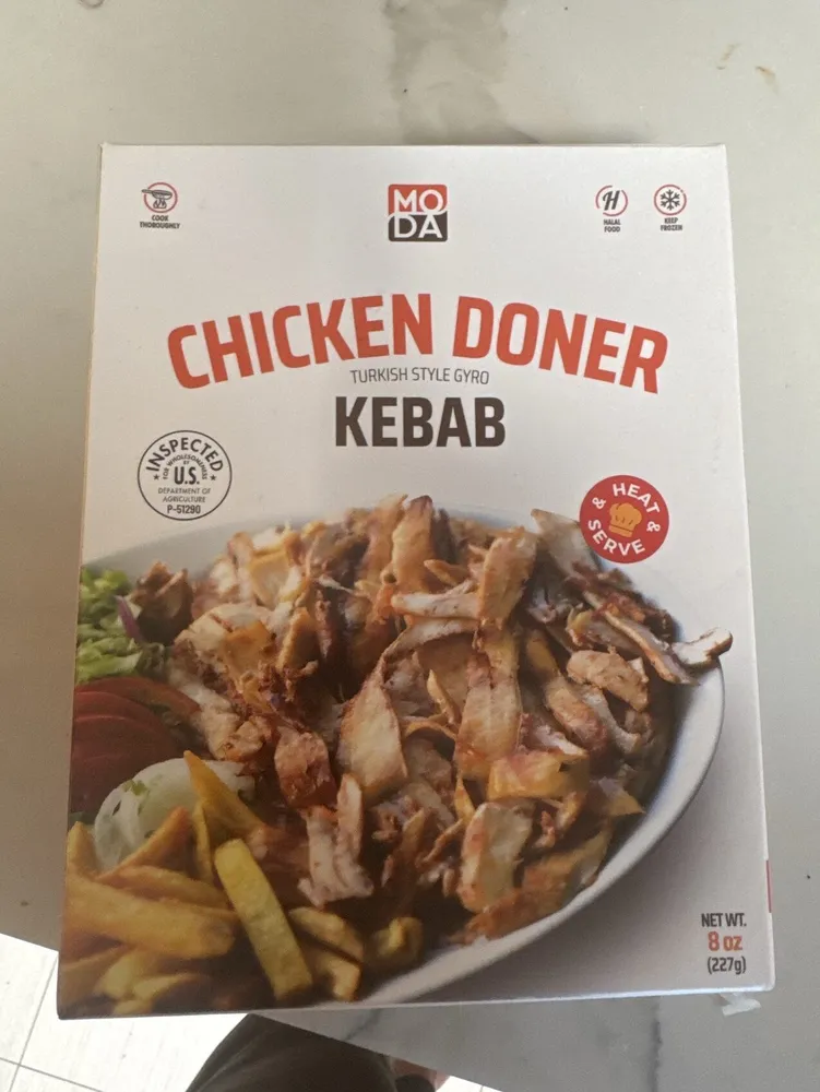 Chicken Doner Turkish Style Gyro