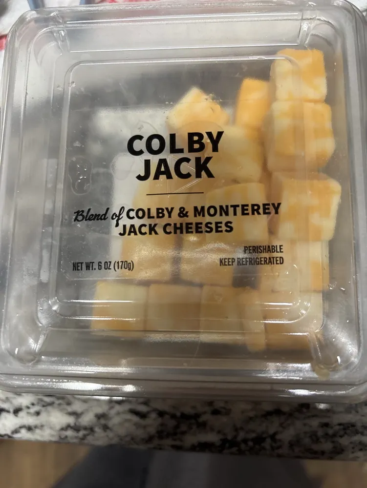 Colby Jack Cheese Squares