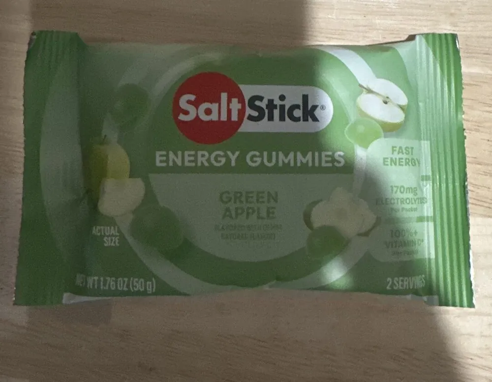 ENERGY GUMMIES GREEN APPLE