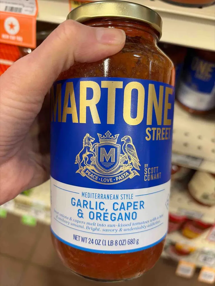 Mediterranean Style Garlic, Caper & Oregano