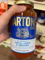 Mediterranean Style Garlic, Caper & Oregano