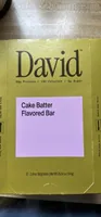David protein bar