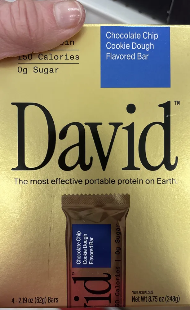 Chocolate Chip Cookie Dough Flavored Bar