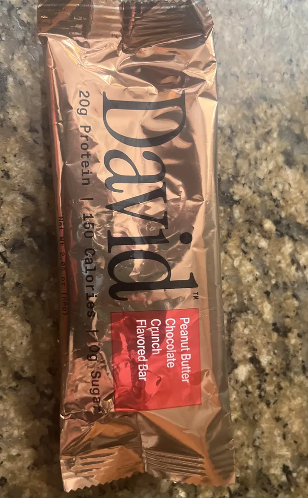 David Peanut Butter Chocolate Crunch Bronze Bar