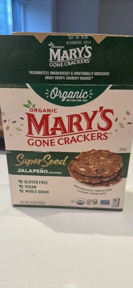 SuperSeed Jalapeno Crackers