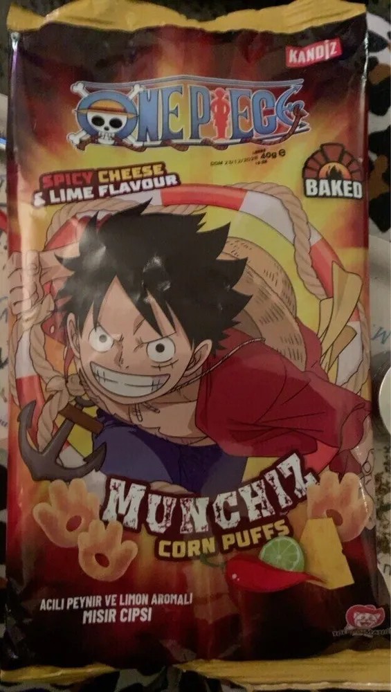 One Piece Spicy Cheese & Lime Flavour