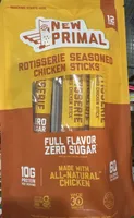 Rotisserie Seasoned Chicken Sticks