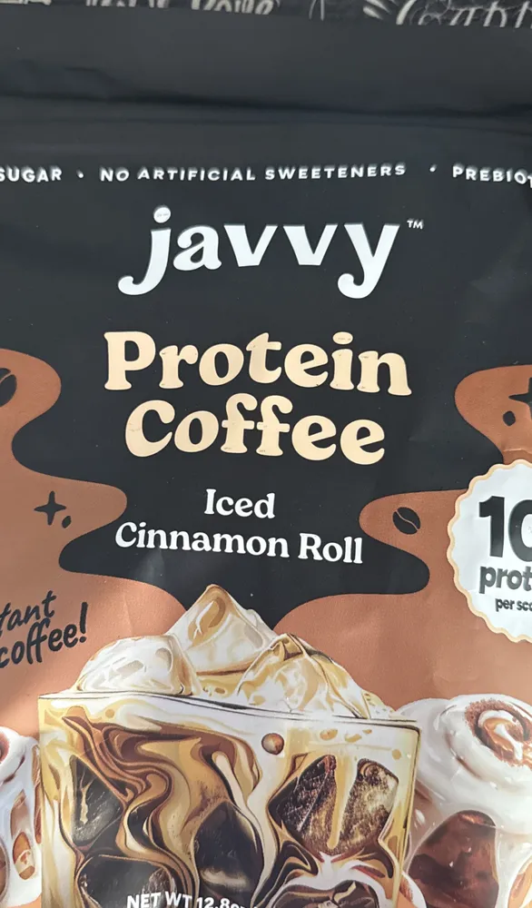 Protein Coffee Iced Cinnamon Roll