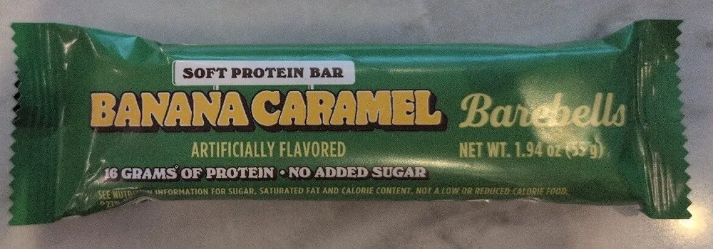 Soft Protein Bar Banana Caramel