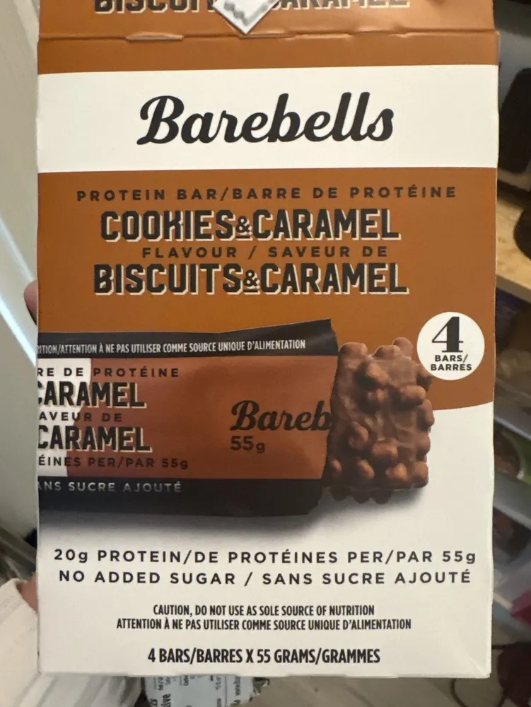 Protein Bar Cookies & Caramel