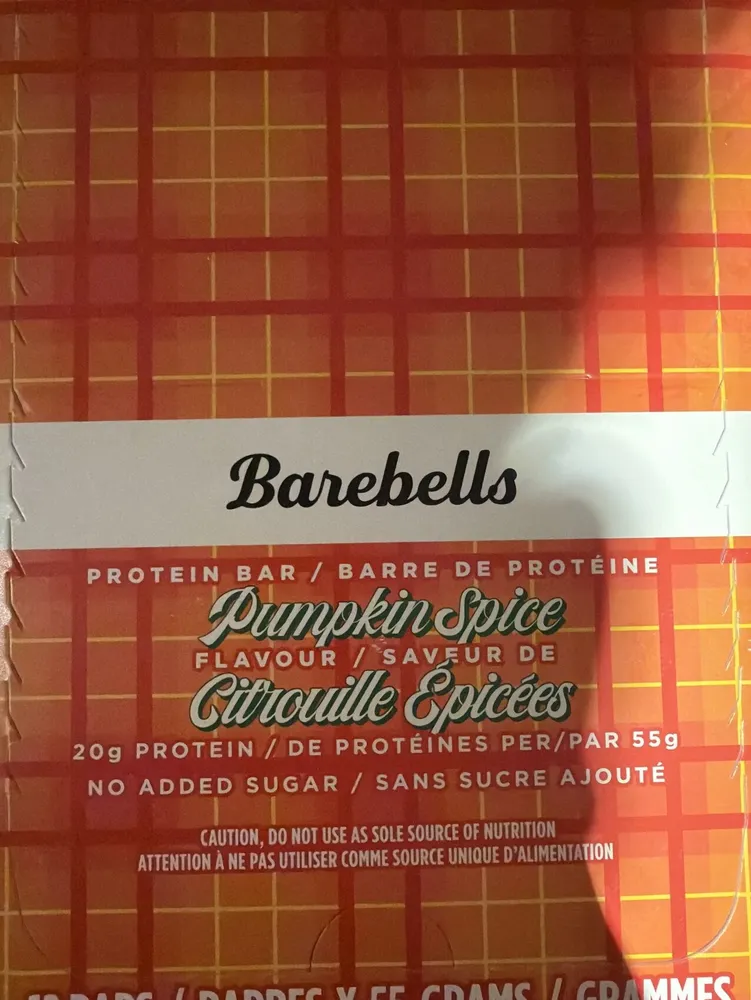 Barebells Pumpkin Spice