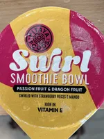 Swirl Smoothie Bowl Dragon Fruit & Passion Fruit