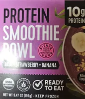 Protein Smoothie Bowl Acai + Strawberry + Banana