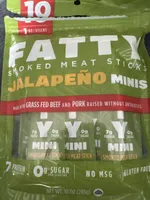 Jalapeño Minis Smoked Meat Sticks