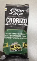 Chorizo breakfast burrito