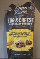 Egg & cheese breakfast burrito.