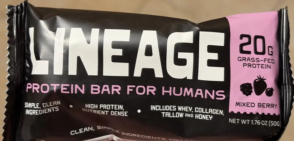 Lineage Protein Bar