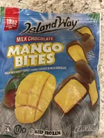 Milk Chocolate Mango Bites