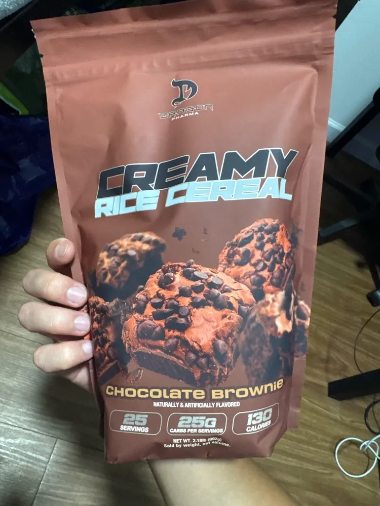 Chocolate Brownie Cream Of Rice