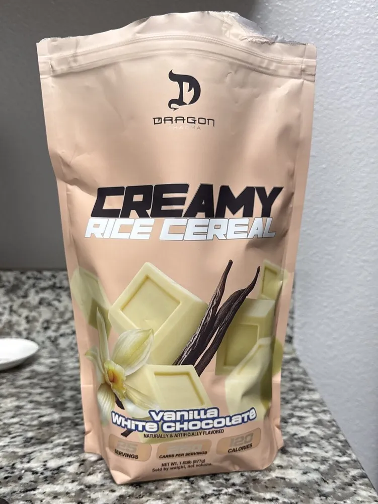 Vanilla White Chocolate Creamy Rice Cereal