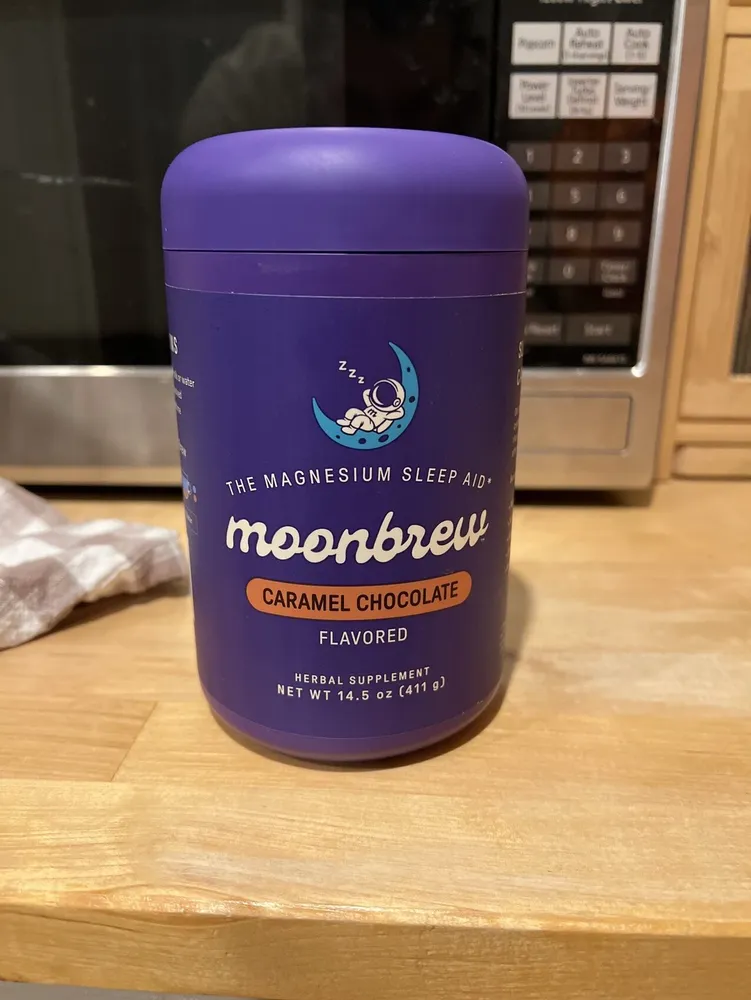 moonbrew caramel chocolate flavored herbal supplement