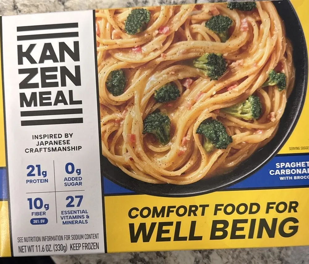 Spaghetti Carbonara with Broccoli