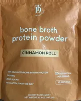 bone broth protein powder CINNAMON ROLL