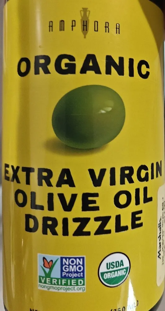 Organic Extra Virgin Olive Oil Drizzle