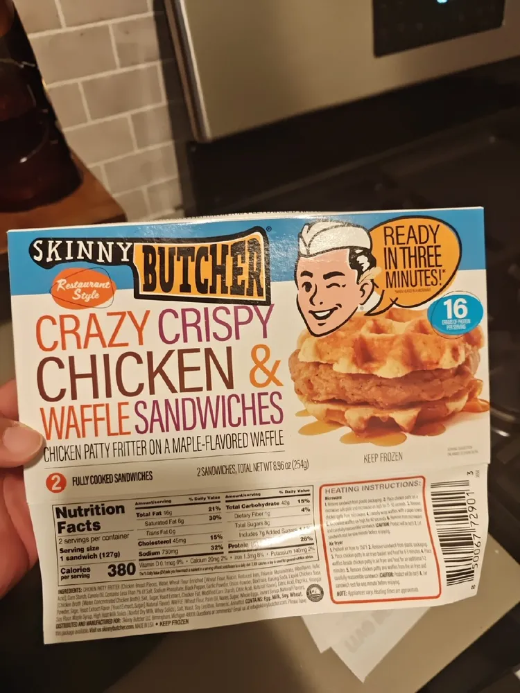 Chicken Waffle Sandwich