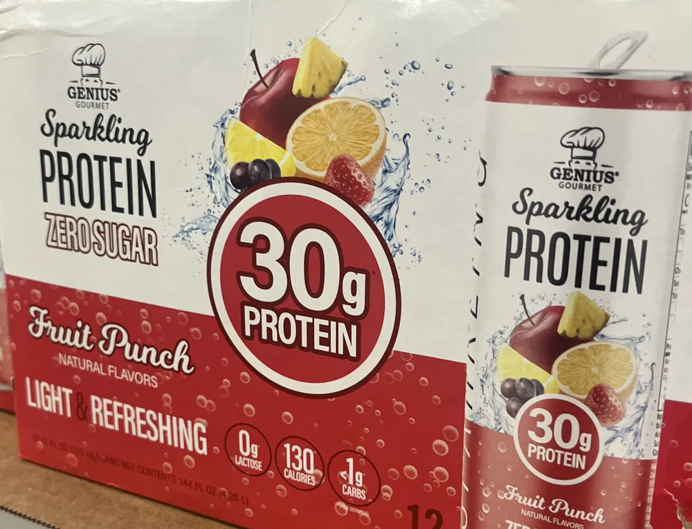 Sparkling Protein Fruit Punch