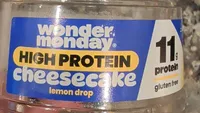 Lemon drop cheesecake