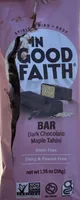 Dark Chocolate Maple Tahini Bar