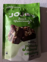 Dark Chocolate Pistachio Almond Cranberry Bites