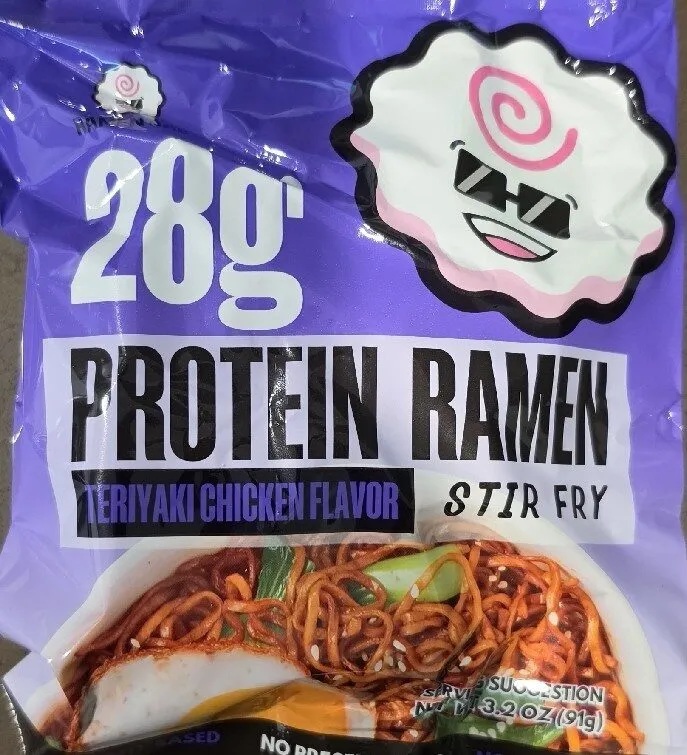 Protein Ramen Teriyaki Chicken Flavor Stir Fry