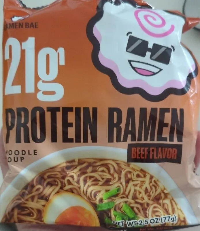 PROTEIN RAMEN BEEF FLAVOR NOODLE SOUP