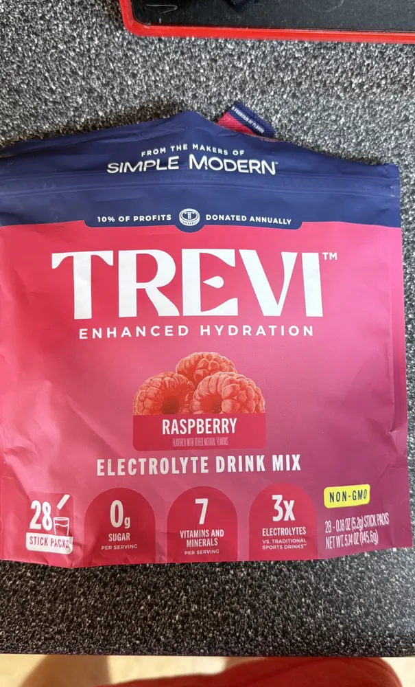 Enhanced Hydration Electrolyte Drink Mix - Raspberry